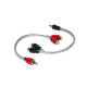 CRHY2F - 1 Male to 2 Female HED Series RCA Cable