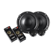 XED650C - 6.5 inch 300 Watt Max 2-Way Component Speaker Set, Black