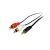 CRUX 3.5-RCA/3 - 3.5MM Male to Female RCA Cable